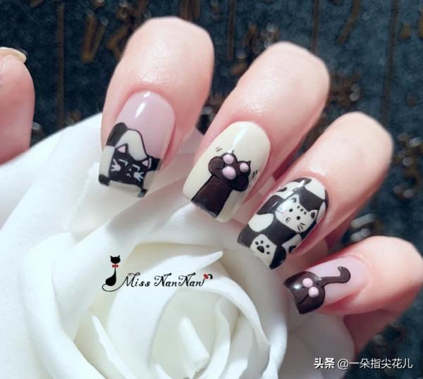 10款好看的短款美甲款式，喜歡的記得收藏哦
