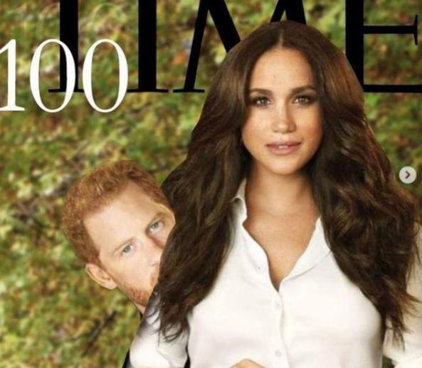 哈里甘願做梅根“背後的男人”,《時代》雜誌封面合照畫風清奇 哈里甘願做梅根“背後的男人”,《時代》雜誌封面合照畫風清奇