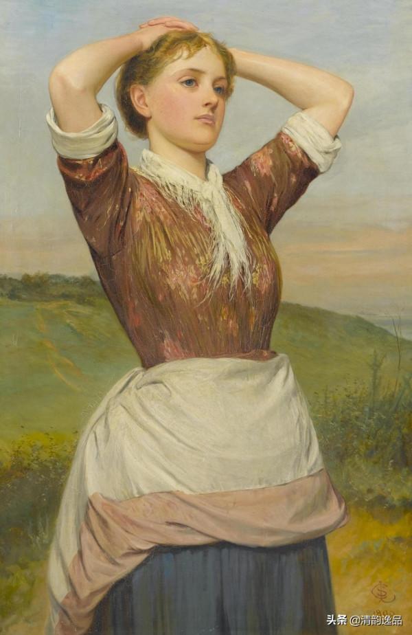 英國藝術家C.S. Lidderdale油畫作品欣賞