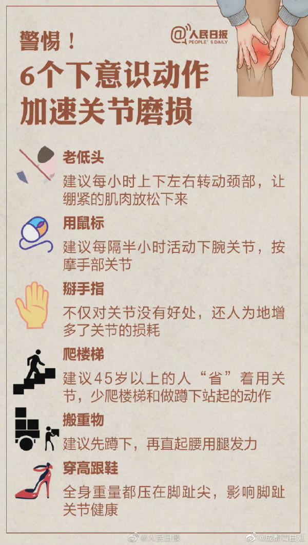 不穿秋褲會得關節炎嗎?關於關節保護,這些你得知道! 不穿秋褲會得關節炎嗎?關於關節保護,這些你得知道!