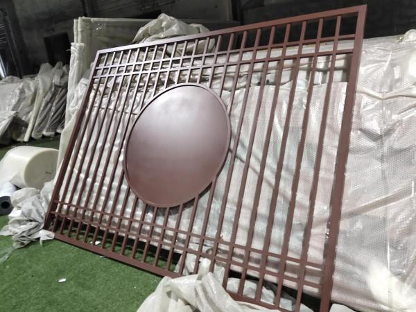美麗鄉村鋁屏風格柵