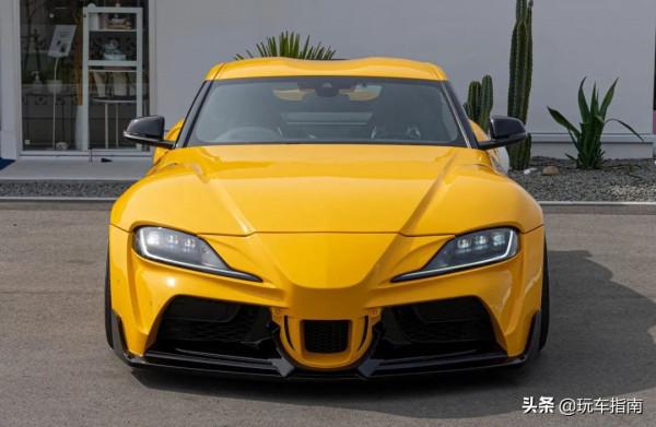 豐田SUPRA國內加價10萬，車主改裝寬體套件，神似法拉利F1戰車