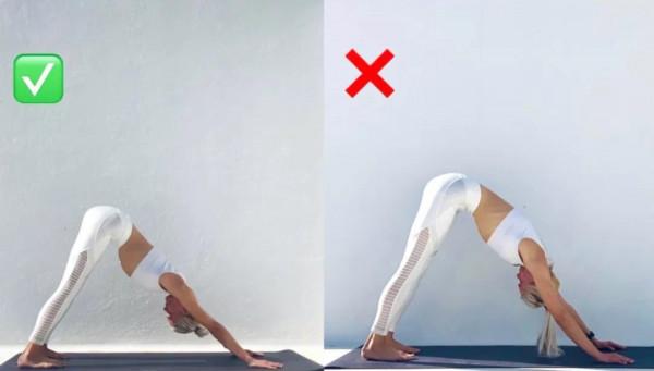 細節決定成敗,決定功效!分享8個瑜伽基礎體式的正誤對比圖 細節決定成敗,決定功效!分享8個瑜伽基礎體式的正誤對比圖