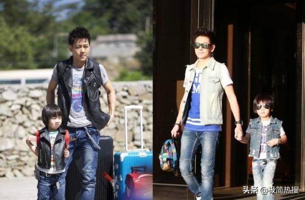 林志穎發文曬兒子同框背影照，網友：時間好快，Kimi都長大了