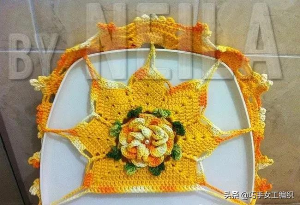 編織杯墊、餐墊、周邊花邊等多種方案圖解