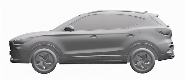 名爵ZS PHEV專利圖曝光，前臉有特點，有望下半年上市