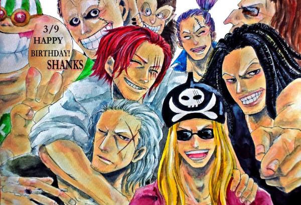 尾田公佈“紅髮海賊團”成員，萬人團隊實錘？十個王者一個廢柴