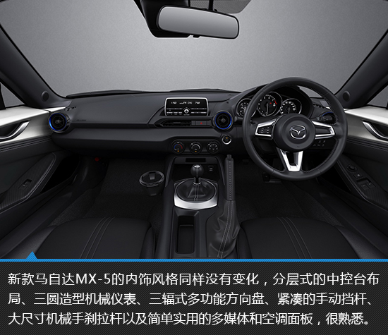 不忘初心的偏執 新款馬自達MX-5新車圖解