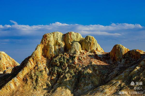 新疆有個五彩灘