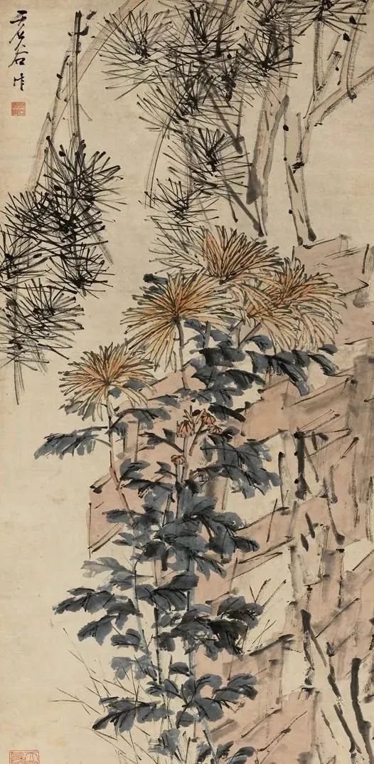 歷代大師畫菊:菊殘猶有傲霜枝 歷代大師畫菊:菊殘猶有傲霜枝