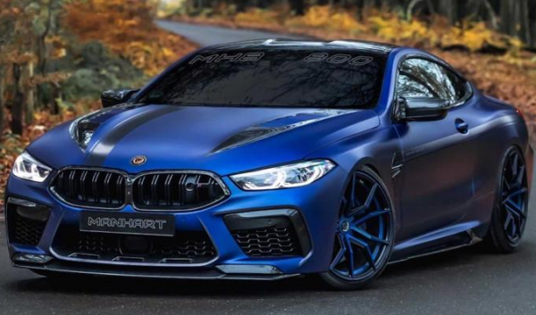 妥妥的效能車，Manhart改裝寶馬M8雷霆版實拍，僅限10臺