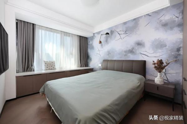 極家精裝：135㎡四房二廳一廚兩衛，簡單清爽顏值高的裝修案例