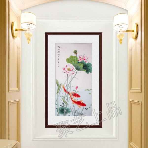 一進門看見什麼畫最好？花鳥畫掛家，竟然可以這麼美