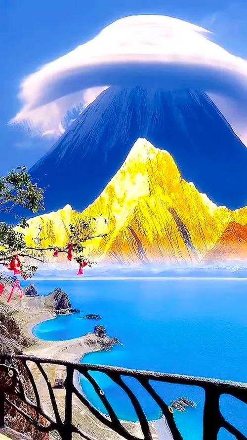 百年一遇日照金山 百年一遇日照金山