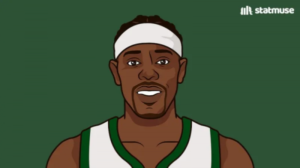 霍勒迪在字母哥缺陣的3場場均30分9.7助攻，命中率56.3%