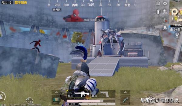 “吃雞”遊戲怎麼了？玩家在海島裡變成高達，如今又化身蜘蛛俠