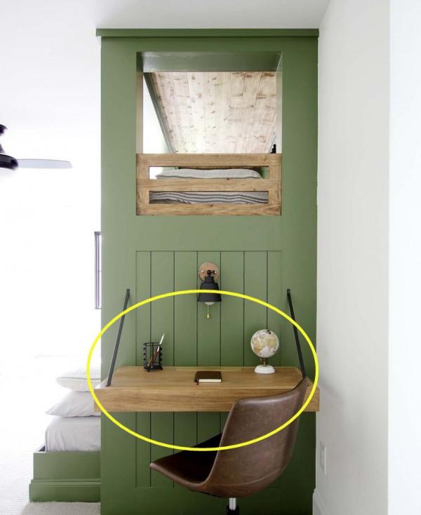 抬高兒童房,下方藏抽屜書桌,不佔地卻多出個好用書房!學學 抬高兒童房,下方藏抽屜書桌,不佔地卻多出個好用書房!學學