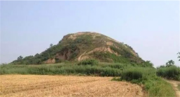 1976年，一農民在麥田中挖出一列磚牆，考古學家發現底下有古墓