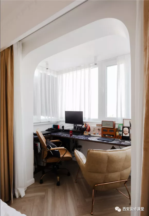 60㎡一室一廳法式小宅，兩人的浪漫家