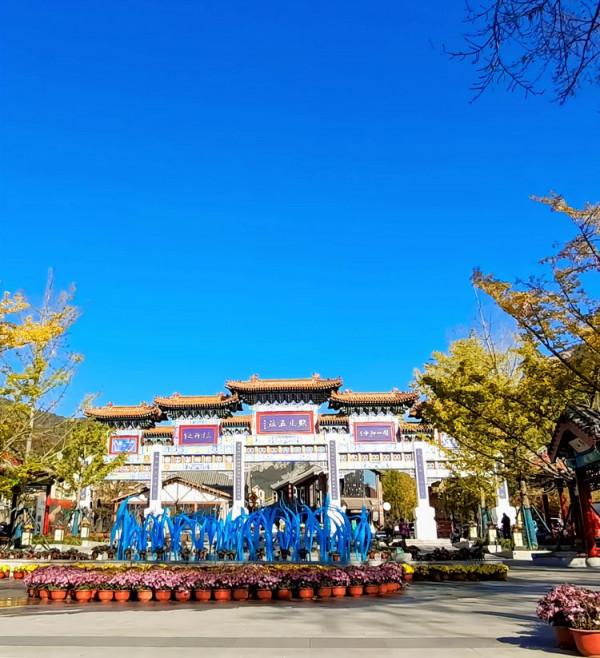 博山金秋紅葉美