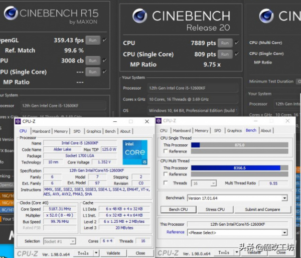 1150元華碩Z690D4乞丐版平民超頻!12代I5處理器單核850超越老I9 1150元華碩Z690D4乞丐版平民超頻!12代I5處理器單核850超越老I9