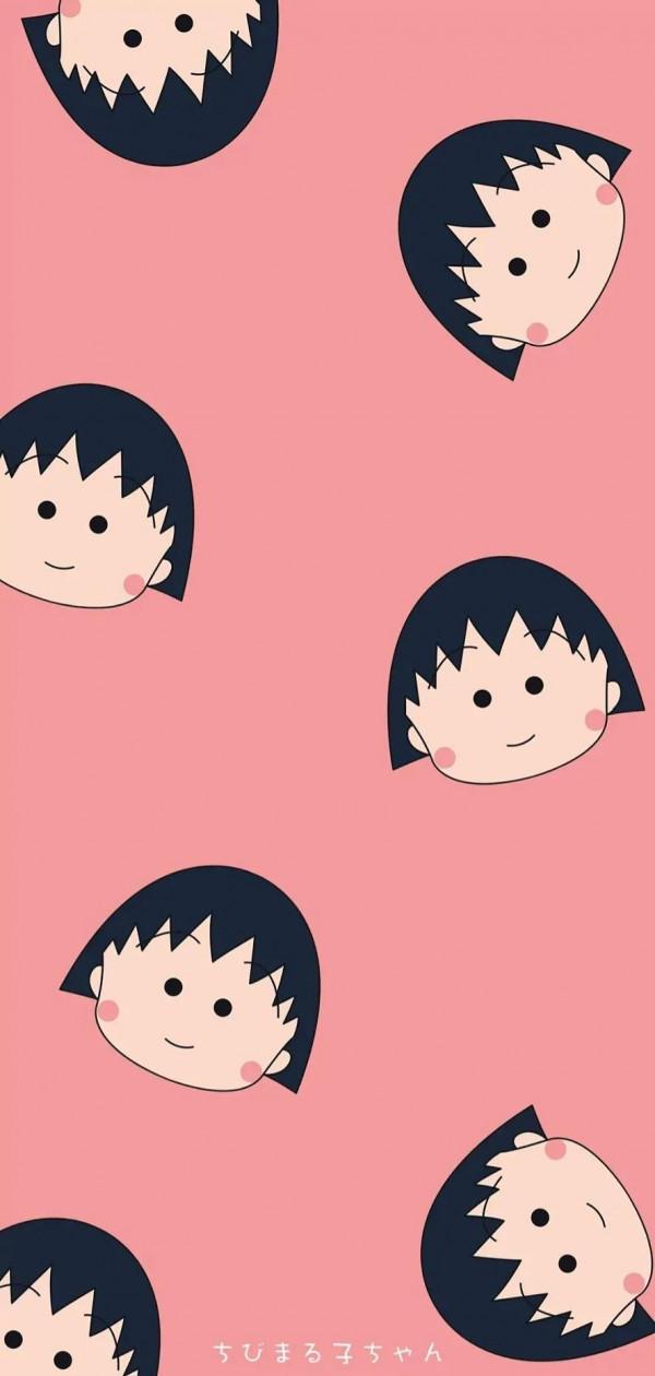 櫻桃小丸子屏鎖桌布套圖