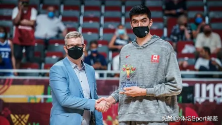 2022年NBA選秀第45位：周志豪！上限是姚明的加拿大超級新星
