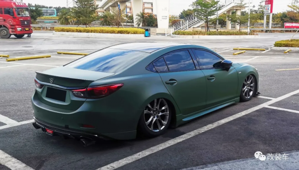 優雅的寬體馬自達阿特茲，還原兩次還是躲不過改裝的&quot;深坑&quot;