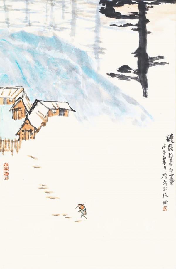 蜀中三傑,李瓊久山水欣賞 蜀中三傑,李瓊久山水欣賞