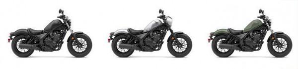 2022款HONDA CM500北美率先發布，配色更新