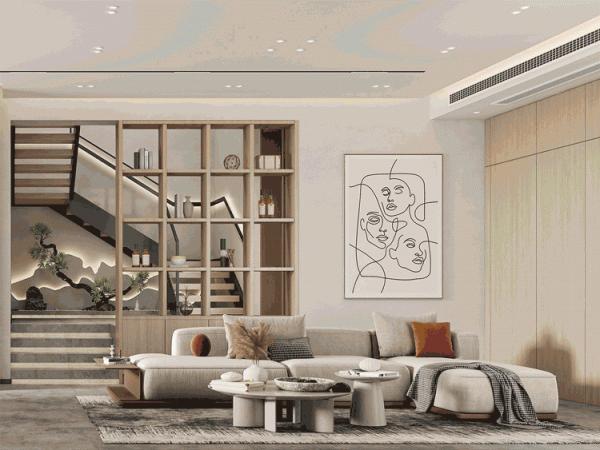 別墅案例｜以現代極簡美學打造中式風的居所，展現獨特的美