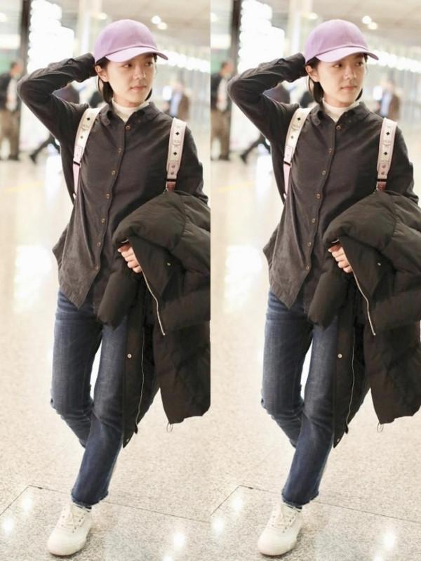 趙今麥仗著自己年紀小,素顏出門面板也挺好的,一身打扮挺帥氣 趙今麥仗著自己年紀小,素顏出門面板也挺好的,一身打扮挺帥氣