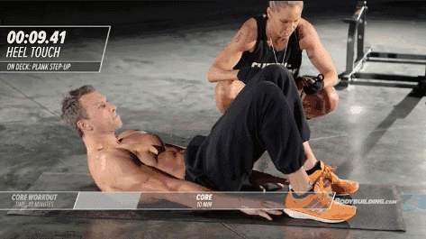 跑步大神也是經常做核心訓練，跑步小白更應如此