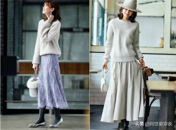 今年秋天有種穿法火了,叫“米色毛衣+半裙”,優雅高階又顯氣質 今年秋天有種穿法火了,叫“米色毛衣+半裙”,優雅高階又顯氣質
