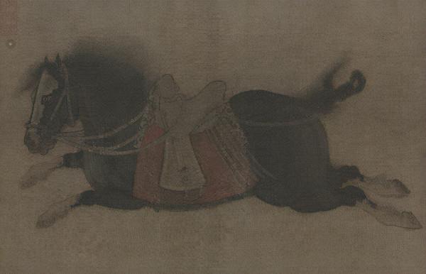 歷代戰馬圖的上乘之作，亦是研究昭陵六駿難得的資料