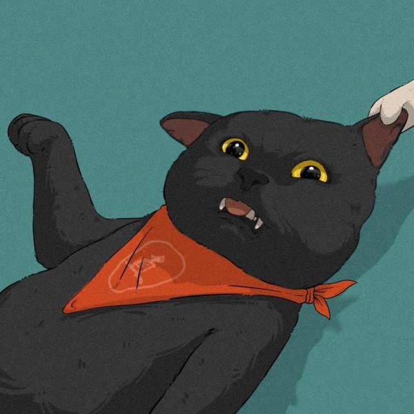 治癒插畫貓咪系列2