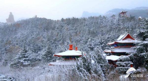 雪花一落，威海赤山就美成了故宮