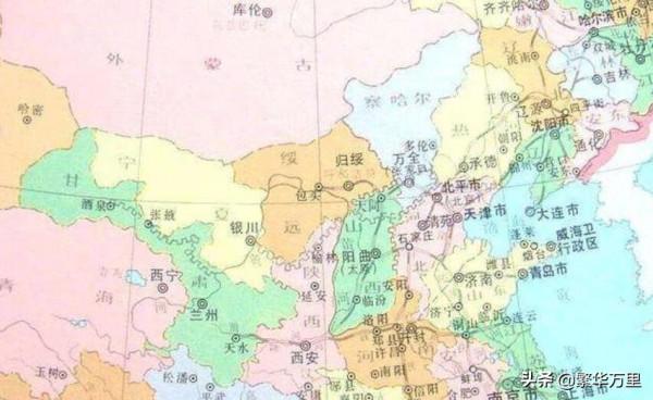 山西與內蒙古的區劃變動，山西省12個縣，為何劃入了內蒙古？