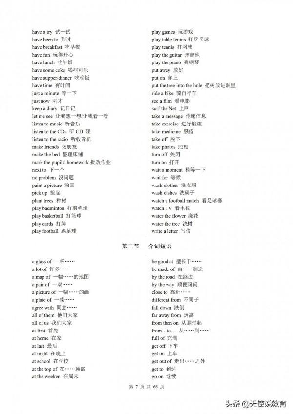 超詳！小學英語知識點歸納彙總，打印出來貼牆背，英語再也不用愁