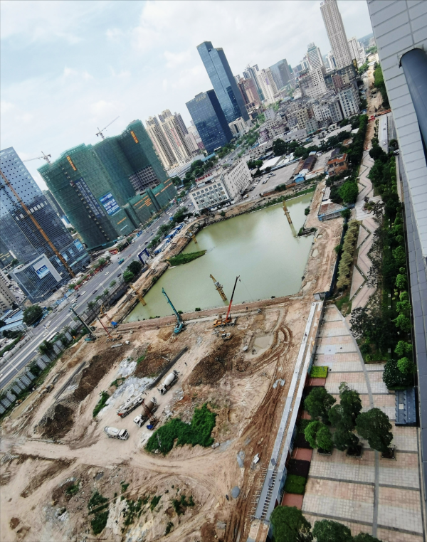 粵西第一高樓——湛江雲海一號！透過超限審查後，施工加速了