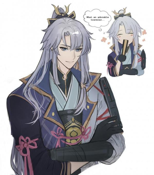 原神：立繪太醜？建模來救！這才是神裡凌人！奶茶在手，男人必有