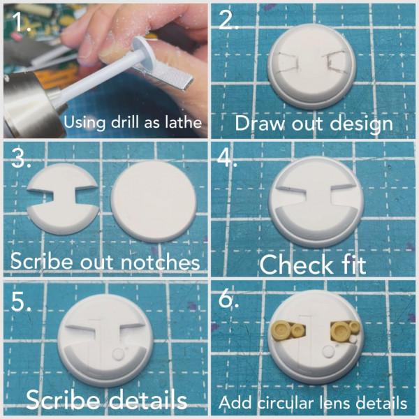 超小精細深度強襲，各種零件棄件改造出來