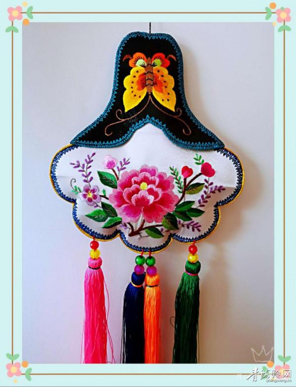 金絲銀線繡幸福