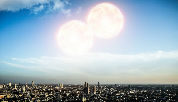 如果太陽換成其他恆星會有怎樣的視覺衝擊？