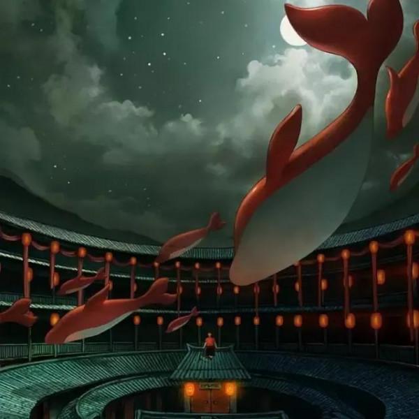 且夫水厚積，則培風翼積