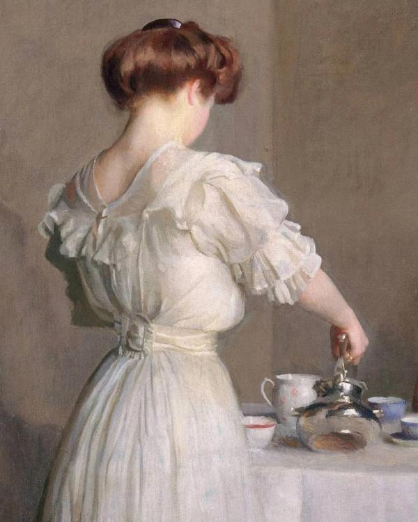 80張古典人物油畫（女孩），華麗與優雅美的結合