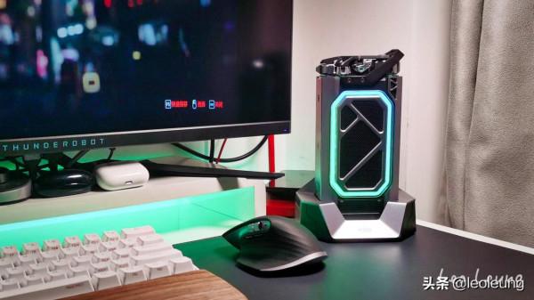 科技效能潮玩貓王XOG「機械光域Shell」藍芽音箱測評