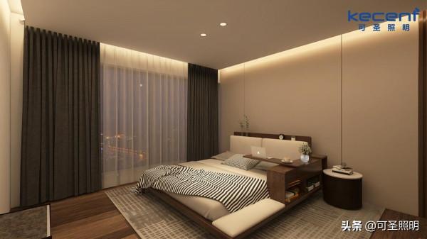 想要睡眠質量好 臥室燈光就交由KECENT可聖照明來設計吧