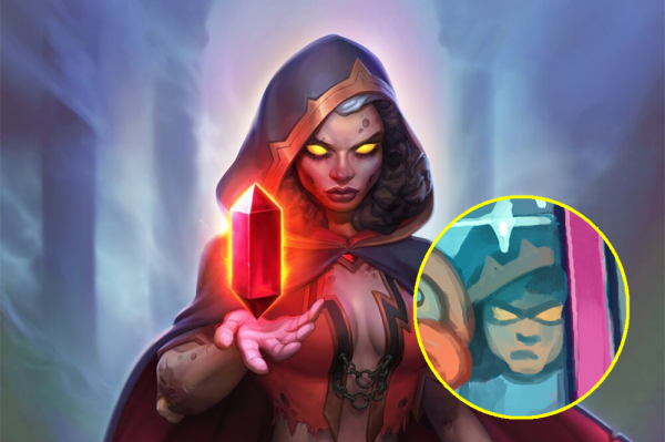 爐石傳說：新卡“製冰機”肚子裡到底有誰？放大原畫帶你看細節