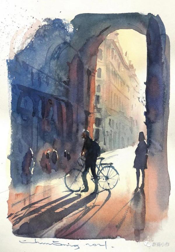 雜寫(九) 陳松水彩風景 雜寫(九) 陳松水彩風景